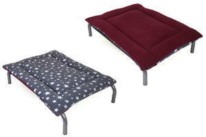 Open image in slideshow, Grey Star &amp; Mulberry Reversible Pad - HiK9
