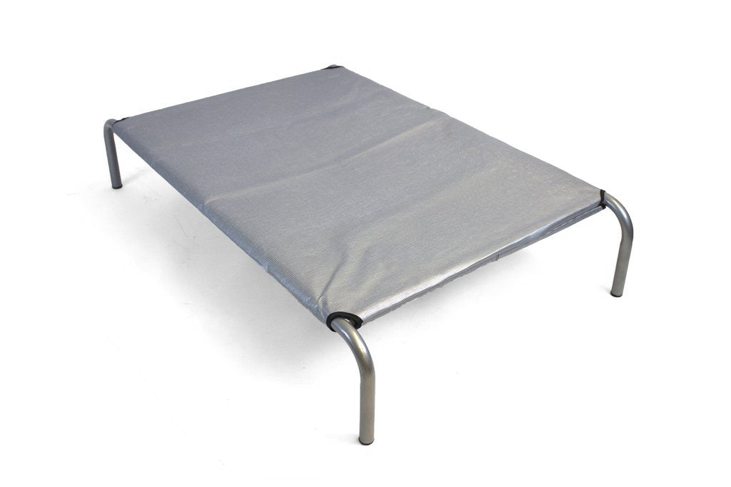 HiK9 Bed with Heavy Duty Silver Mesh Cover - HiK9