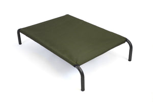 Open afbeelding in diavoorstelling HiK9 Bed with Olive Canvas Cover - HiK9
